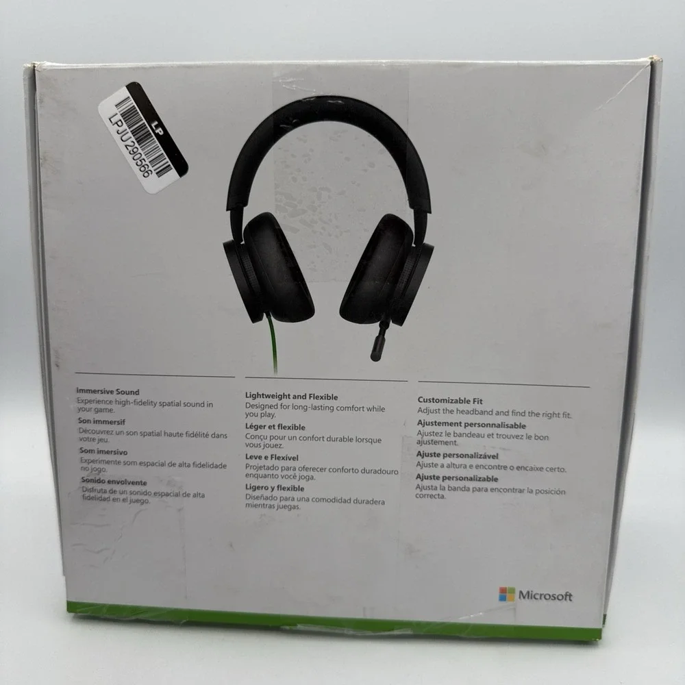 Microsoft Xbox Wired Stereo Gaming Headset For Series X|S, One - Black
